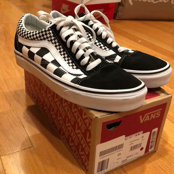 vans double checkerboard